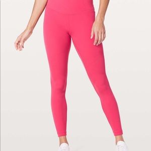 PINK LULULEMON LEGGINGS